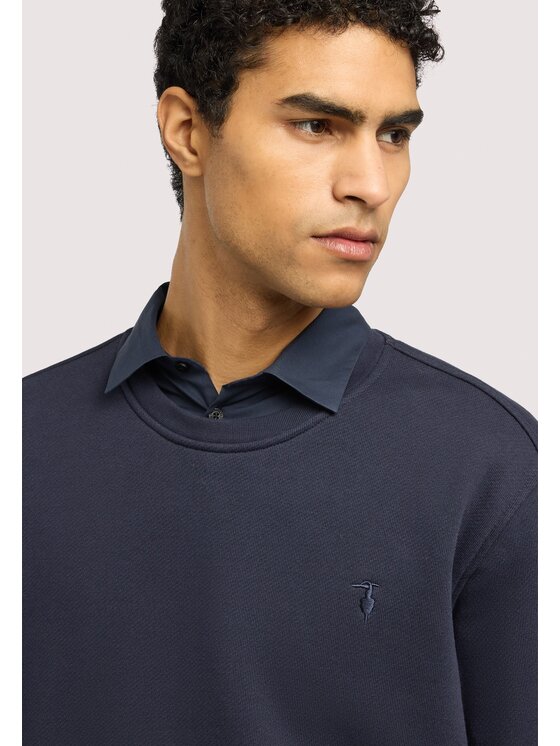 Trussardi Trussardi Sweter G8088000132N034 Niebieski Regular Fit