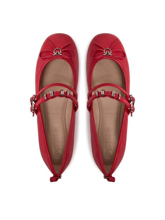 PINKO PINKO Baleríny Gioia 09 SD0297 P003 Červená