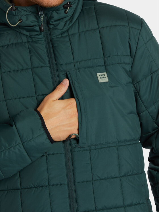 Billabong Billabong Kurtka przejściowa Journey Puffer ABYJK00162 Zielony Regular Fit