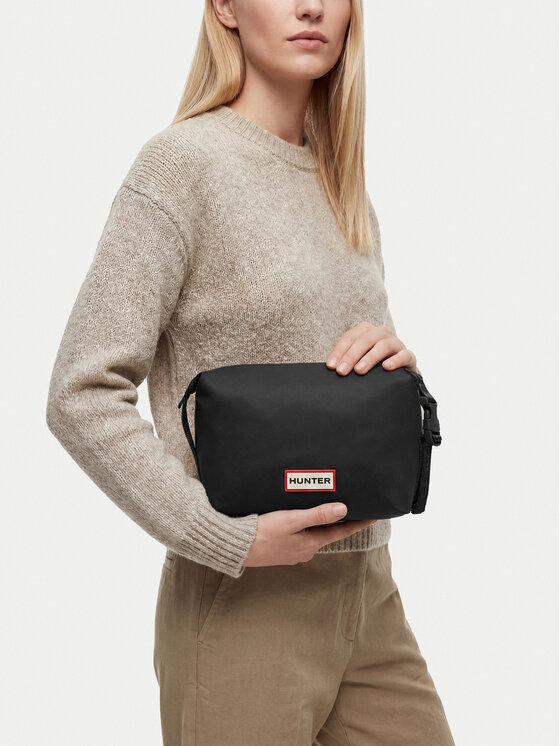 Hunter Hunter Pochette per cosmetici CWBEO-HTR-U1-005-SS26 Nero