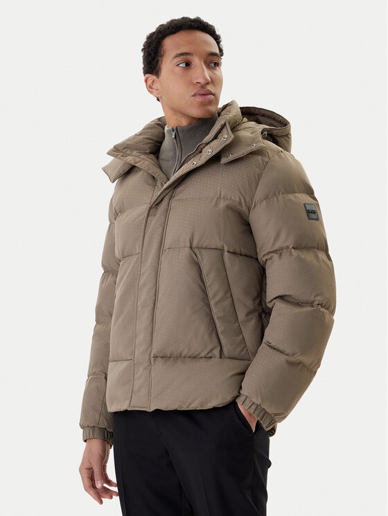 BOSS BOSS Zimné bundy H-Corbinian5 50548727 Hnedá Regular Fit