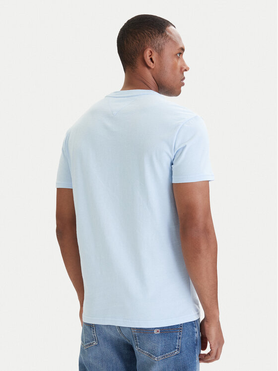 Tommy Jeans Tommy Jeans T-Shirt DM0DM22548 Himmelblau Regular Fit
