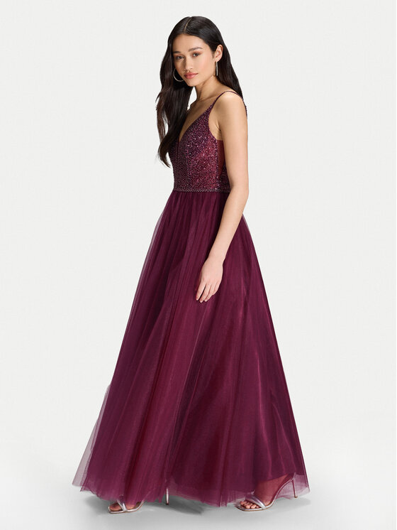 Hey Kyla Hey Kyla Официална рокля 5AJ127HK Бордо Regular Fit