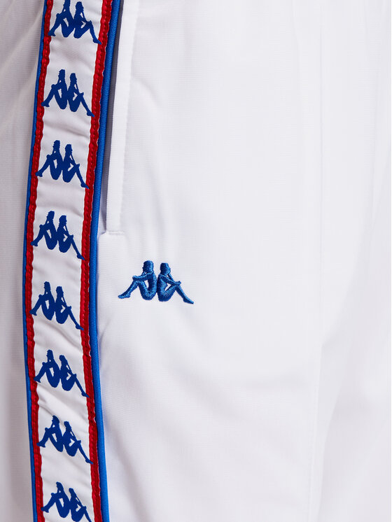 Kappa Kappa Sportinės kelnės 311010 Balta Relaxed Fit