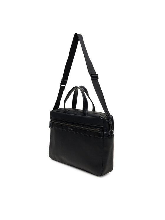 Calvin Klein Calvin Klein Torba za laptop Zip Commuter Bag LV04D3263G Crna