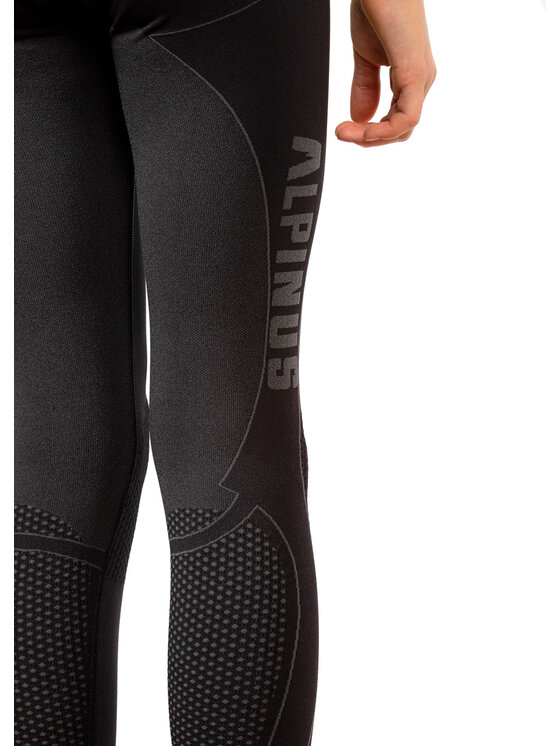 Alpinus Alpinus Komplet bielizny termoaktywnej Active Set Czarny