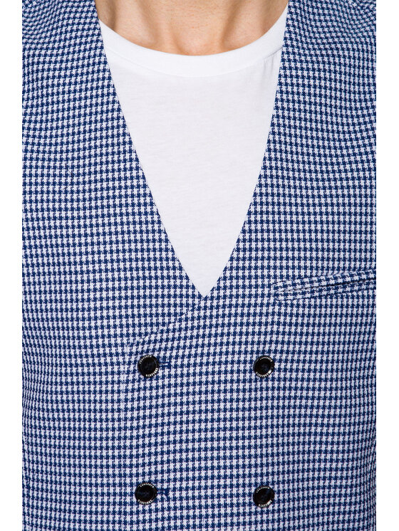 Lancerto Lancerto Kamizelka Quincy KA131122000005 Granatowy Regular Fit