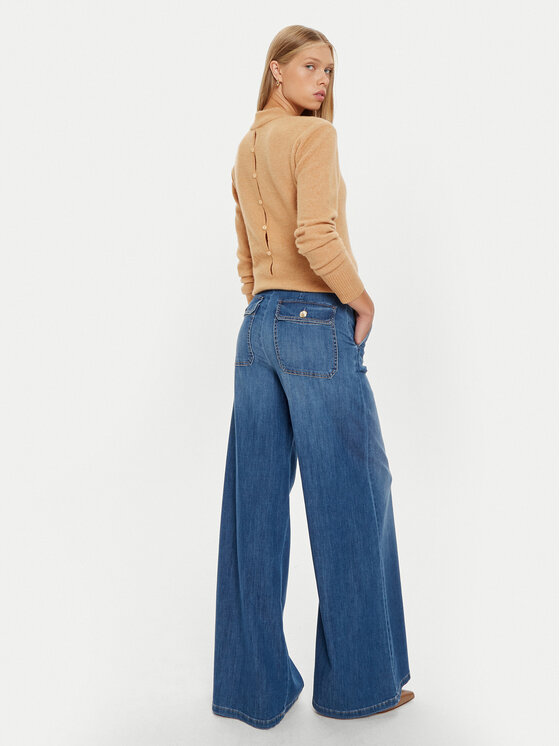 Marella Marella Pulover Snodo 2423366092 Rjava Regular Fit