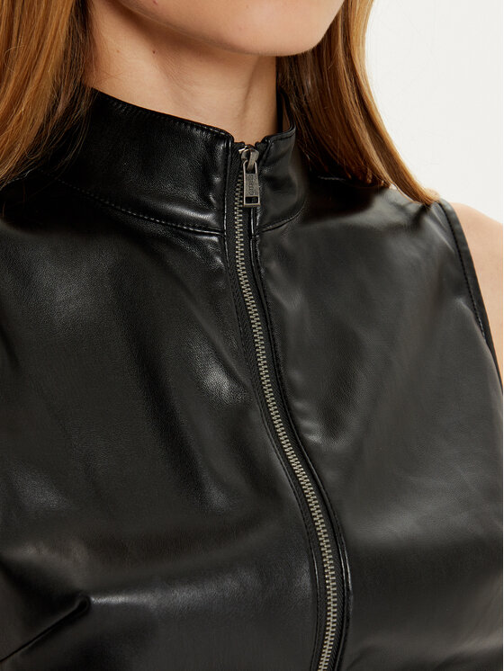 Guess Guess Жилет Vixen W4PH0D WF8Q0 Чорний Regular Fit