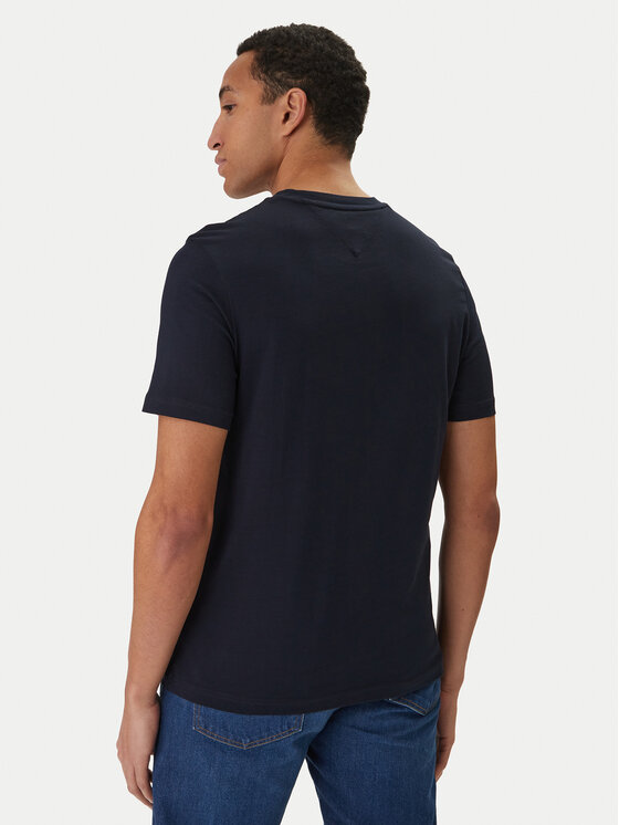 Tommy Hilfiger Tommy Hilfiger Póló Brand Love Big Text MW0MW42369 Sötétkék Regular Fit