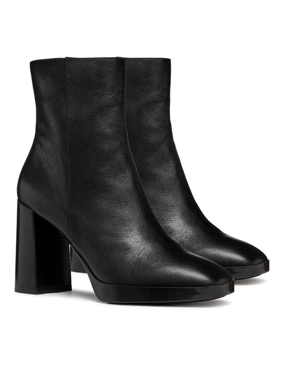 Geox Geox Botine D Teulada D36VLC 000TC C9999 Negru