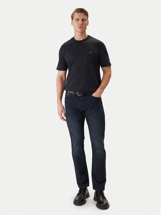 BOSS BOSS Tricou 50555844 Bleumarin Regular Fit