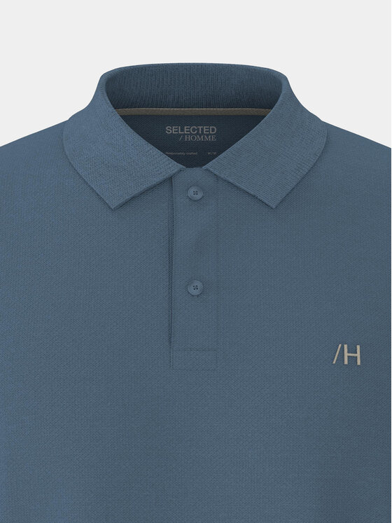 Selected Homme Selected Homme Polo 16087839 Plava Regular Fit