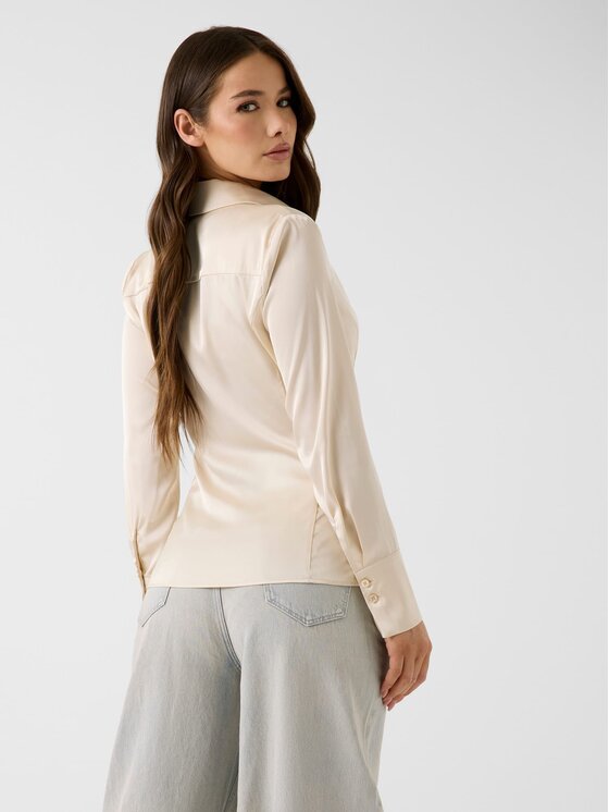 Guess Guess Top 182756 Beżowy Classic Fit
