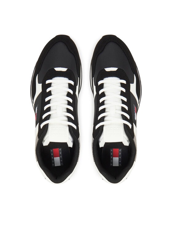 Tommy Jeans Tommy Jeans Sneakersy Tjm Runner Casual EM0EM01590 Černá