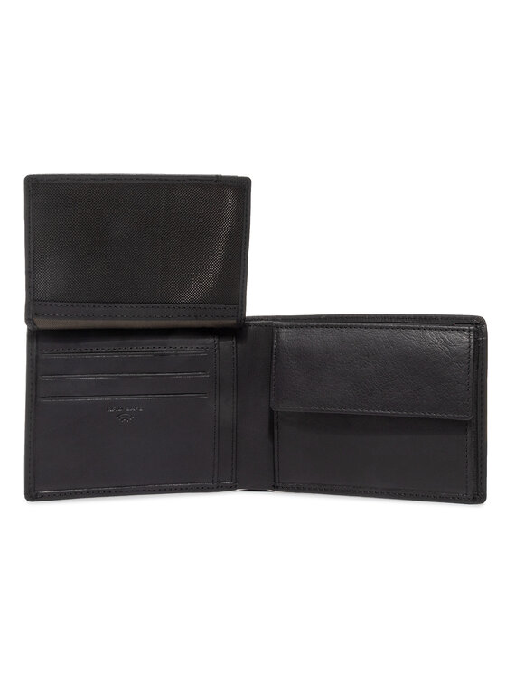 Strellson Strellson Portfel Bill Fold H7 4010002740 Czarny
