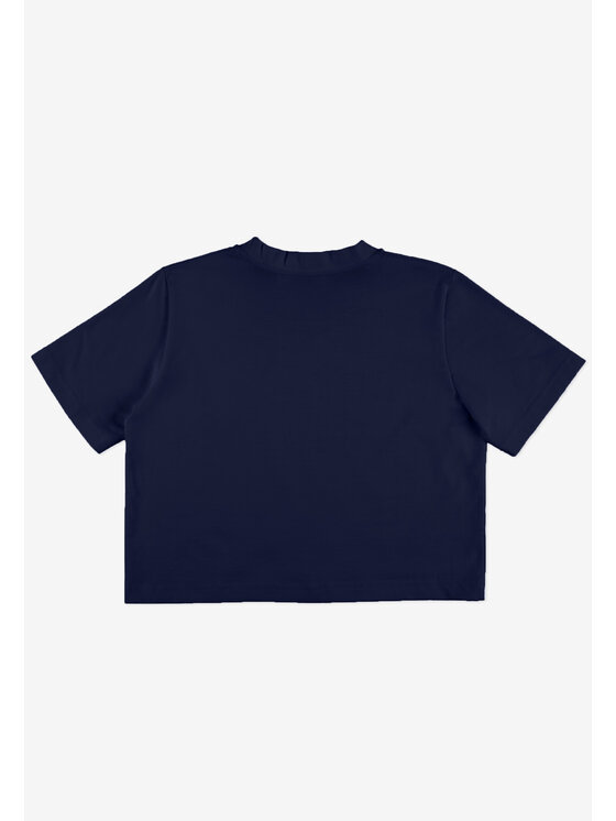 PROSTO. PROSTO. T-Shirt Heavyweight Granatowy Regular Fit