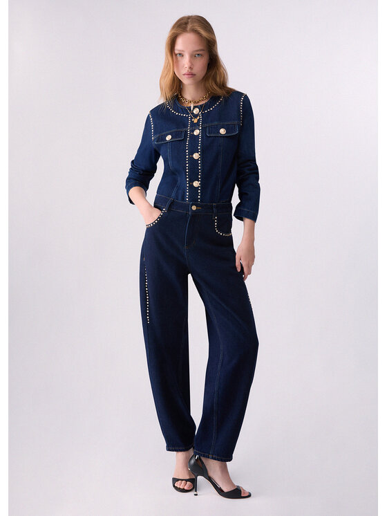 Liu Jo Liu Jo Jeans UF6232D034777000 Azzurro chiaro Loose Fit