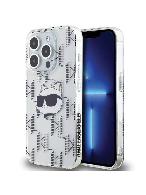 Etui na telefon KARL LAGERFELD, Przezroczysty, Apple iPhone 15 Pro Max
