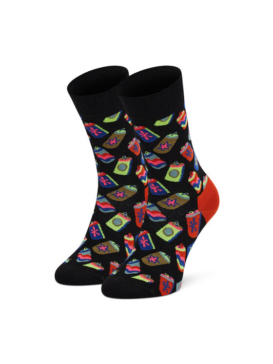 Happy Socks Ilgos Unisex Kojinės CAN01-9300 Juoda