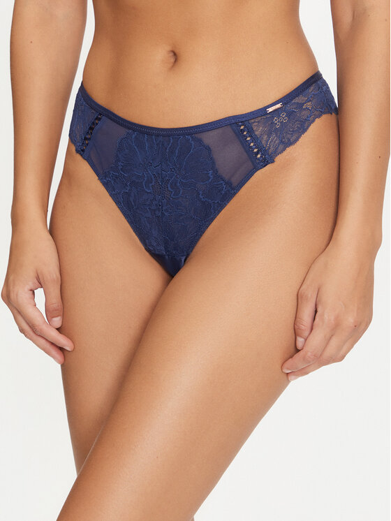 Női Tanga Dorina, Méret: L, Sötétkék, Lyra FXST0025LA159