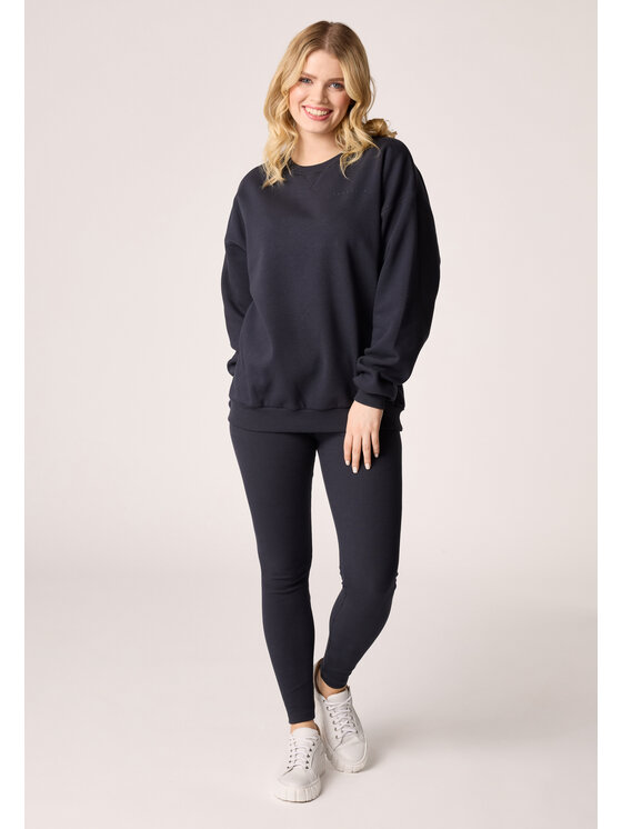 LAURELLA LAURELLA Mikina 1TU025 Tmavomodrá Regular Fit
