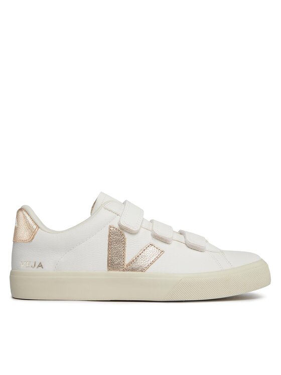 Veja Snīkeri Recifee Logo Chromefree Leather RC0502762B Balts