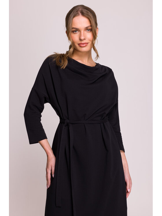 Stylove Stylove Večerní šaty S403 Černá Premium Fit