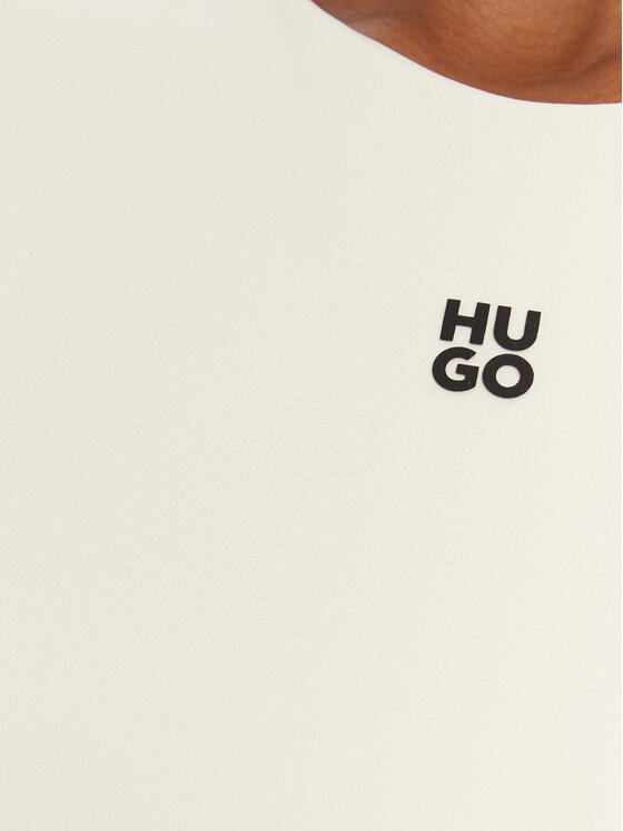 HUGO HUGO Боді Dasiel 50545196 Écru Slim Fit