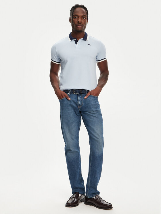Robe di Kappa Robe di Kappa Polo särk Atsushi 611255W Sinine Slim Fit