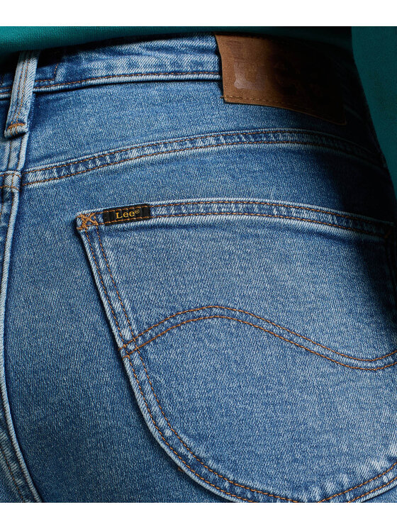 Lee Lee Jeansy L30UVDE04 Niebieski Regular Fit