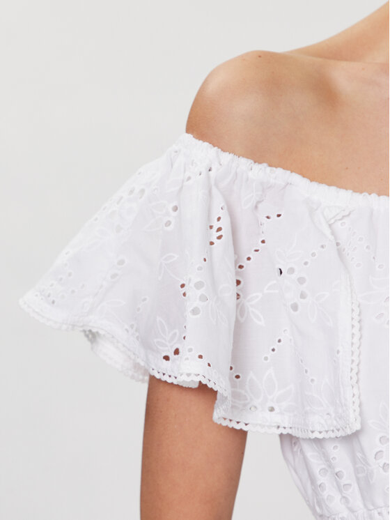 Guess Guess Blūze Peggy W3GH89 WFG40 Balts Regular Fit