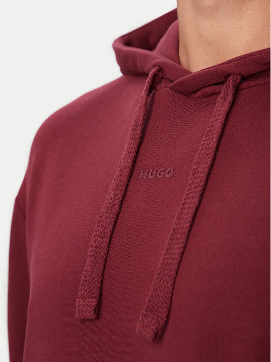 HUGO HUGO Суитшърт 50486478 Бордо Relaxed Fit