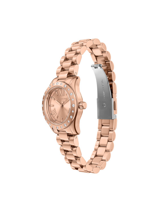 Michael Kors Michael Kors Zestaw zegarek i bransoletka Lexington Set MK4994SET Różowy