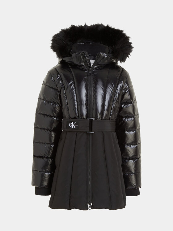 Calvin Klein Jeans Calvin Klein Jeans Winterjacke IG0IG02242 Schwarz Regular Fit