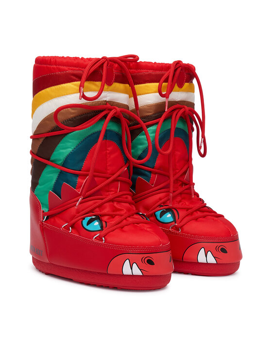 Moon Boot Moon Boot Апрески 80D3400320 Червен