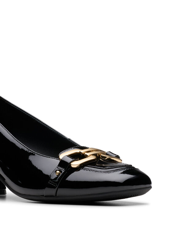 Clarks Clarks Salonarji Nyta45 Court 26181317 Črna