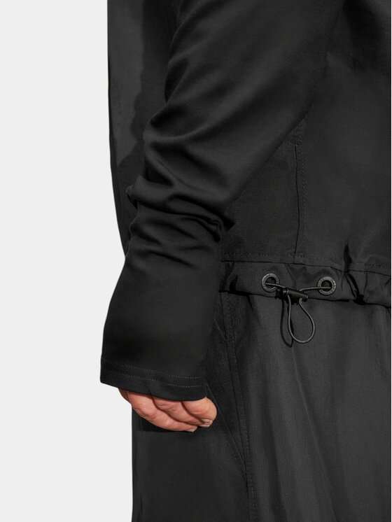 MADE BY SOCIETY MADE BY SOCIETY Kurtka anorak AVANTGARDE - H17771 Czarny Basic Fit