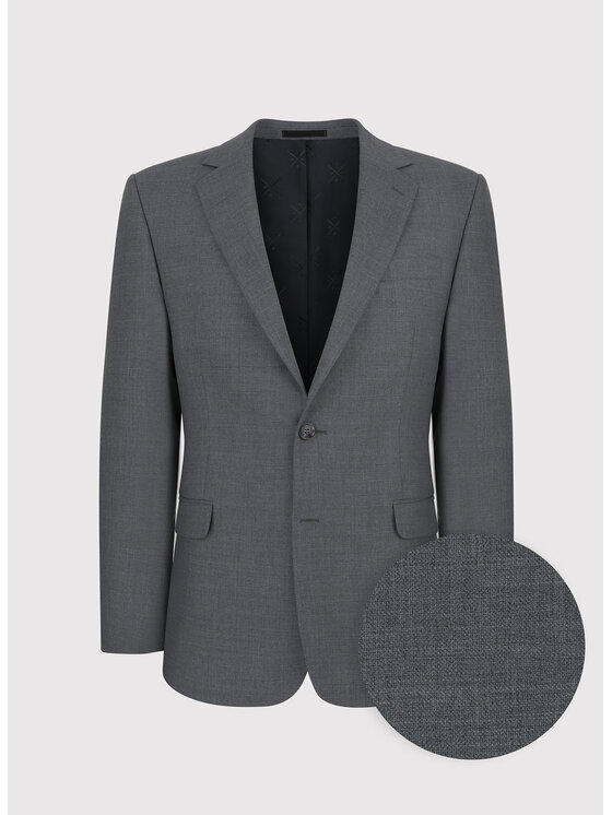 Pako Lorente Pako Lorente Marynarka P23WP-3G-006 Szary Slim Fit
