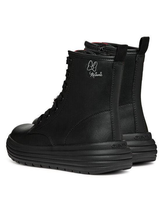 Geox Geox Ботуши J Phaolae Girl J46ETC 000BC C9999 M Черен