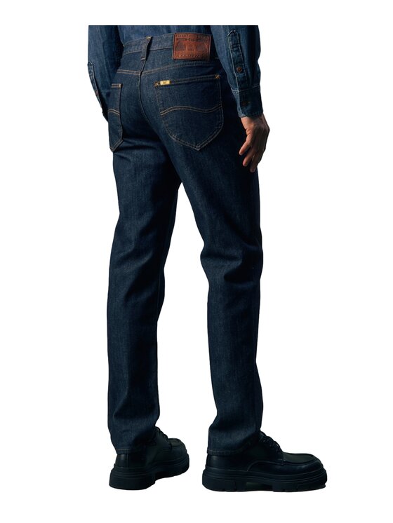 Lee Lee Jeansy 112387690 Granatowy Slim Fit