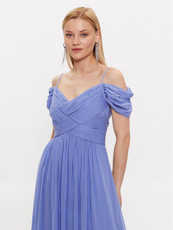 Luisa Spagnoli Luisa Spagnoli Коктейльна сукня Palagio 539672 Голубий Regular Fit