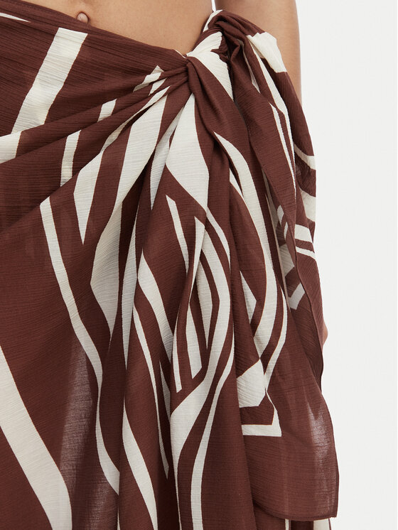 Seafolly Seafolly Парео Coastline 55539-SG Коричневий