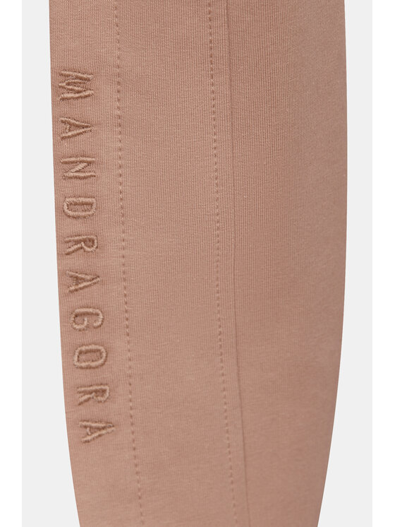 MANDRAGORA MANDRAGORA Teplákové kalhoty Syrenka Béžová Slim Fit