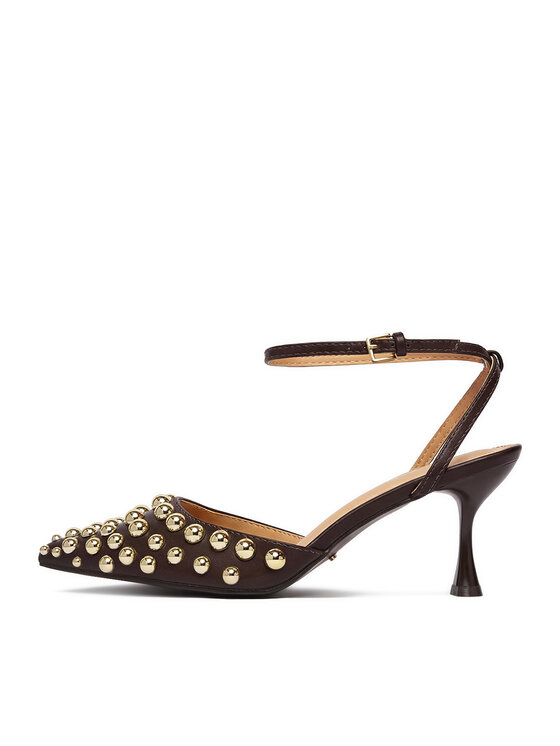 DeeZee DeeZee High Heels CEO-HY0570-1 Braun