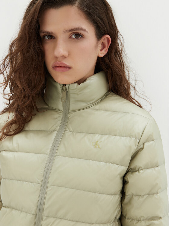 Calvin Klein Jeans Calvin Klein Jeans Пухено яке J20J224698 Бежов Regular Fit
