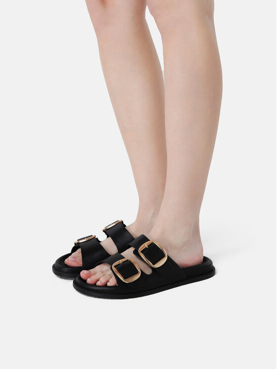 L37 L37 Ciabatte SUMMER SOOTHE Nero
