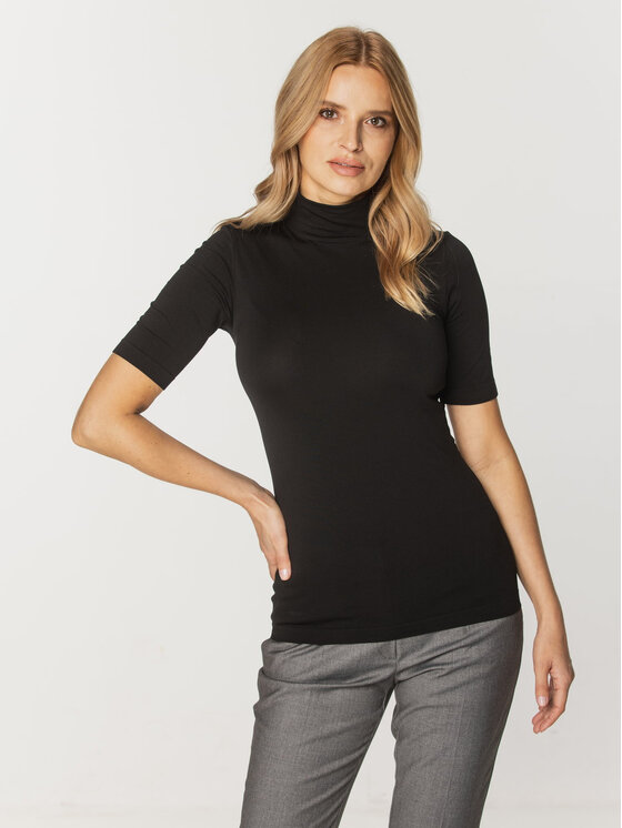 Willsoor Willsoor Podkoszulek 68105 Czarny Close Fit