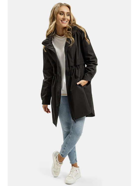 Cross Jeans Cross Jeans Płaszcz przejściowy 81277-020 Czarny