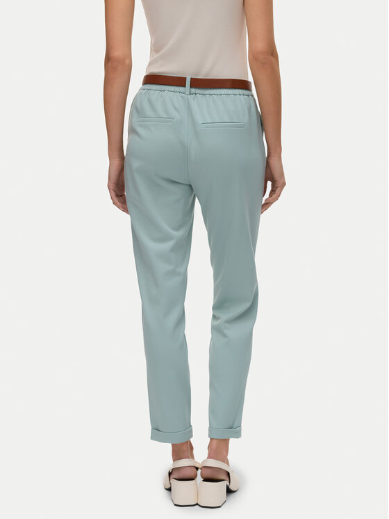 Vero Moda Vero Moda Chinosy Maya 10225280 Zielony Regular Fit